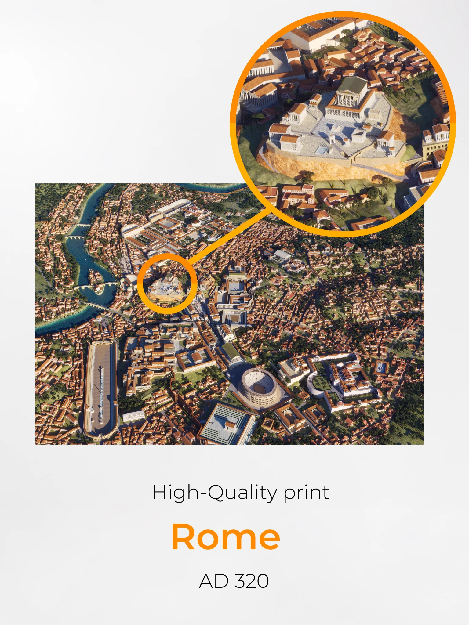 The Rome Poster (Unframed) product image (5)
