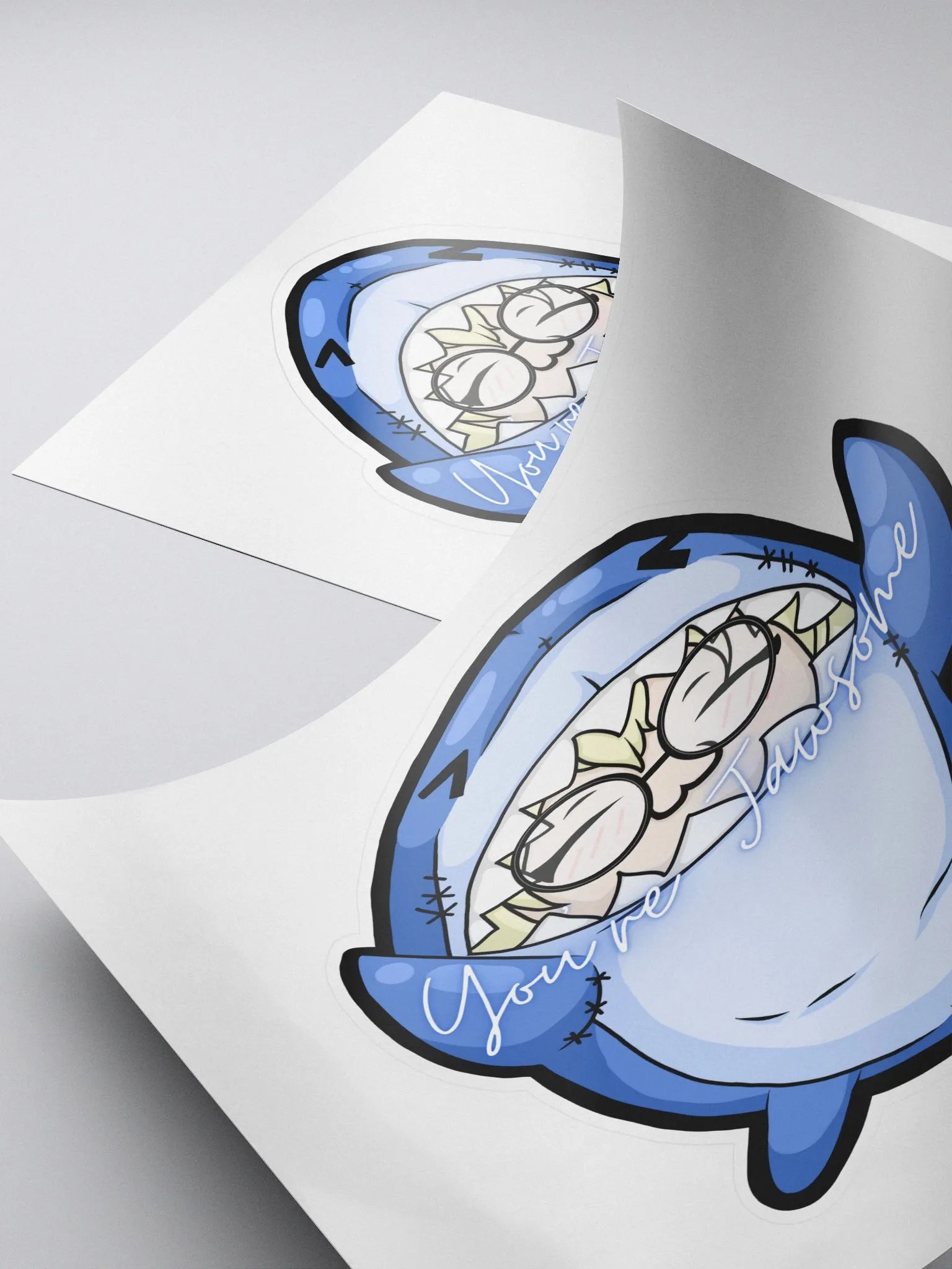 Youre Jawsome Kiss Sticker product image (4)