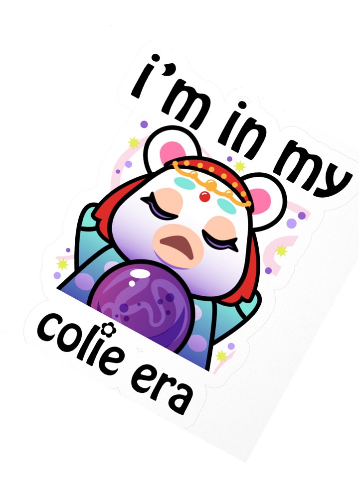 manifesting colie era sticker product image (6)