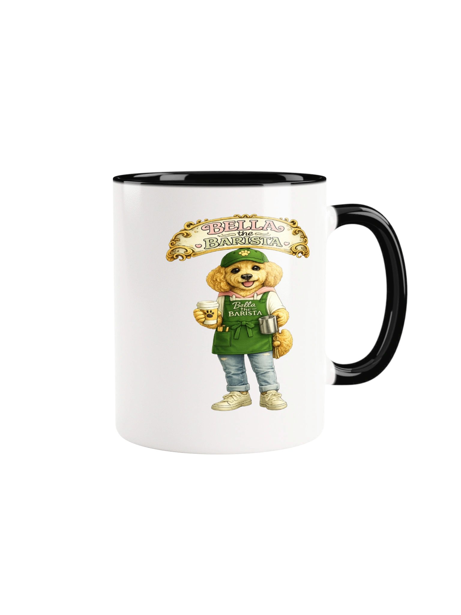 Bella the Barista Dog Mug product image (4)