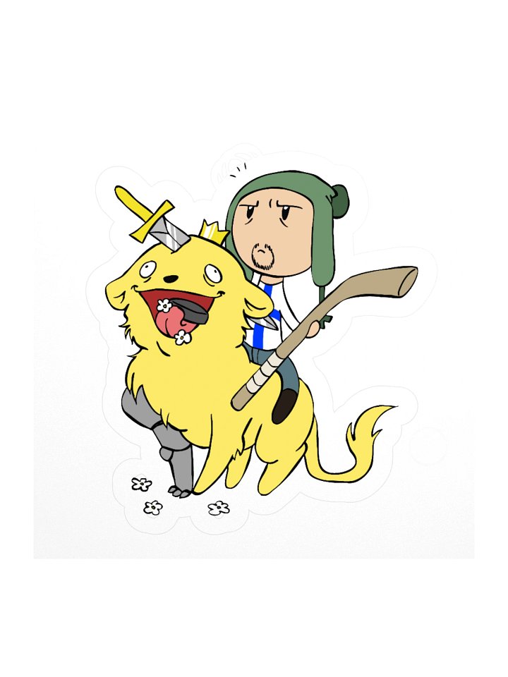 Finland and Special Lion Sticker product image (1)