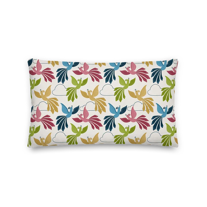 Mid-Century Modern Firebirds Pillow product image (2)