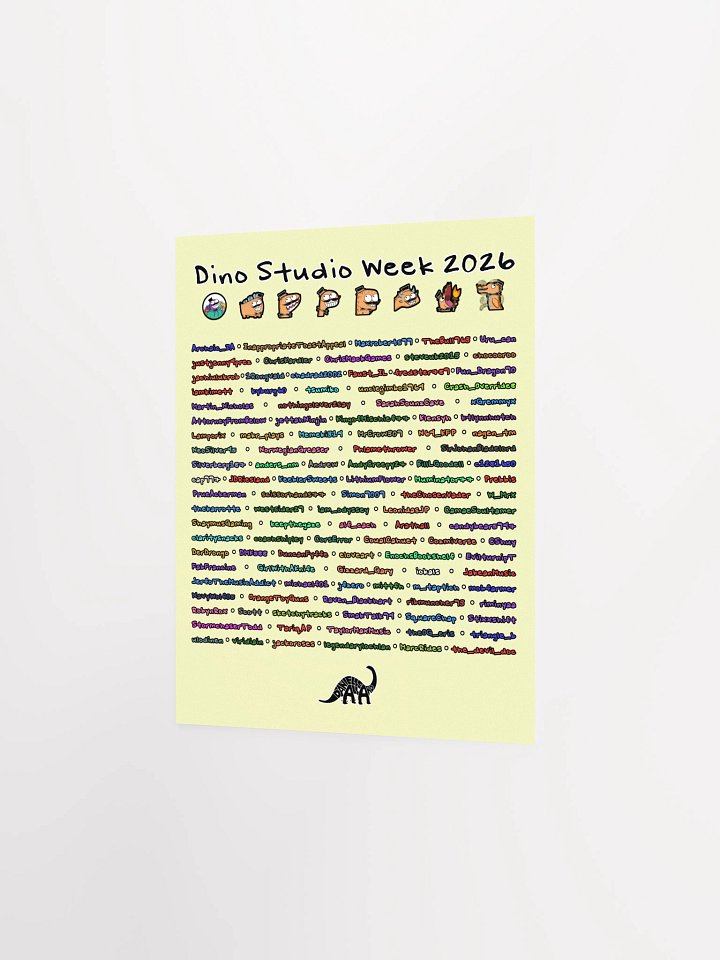 Studio Week 2026 Poster product image (2)