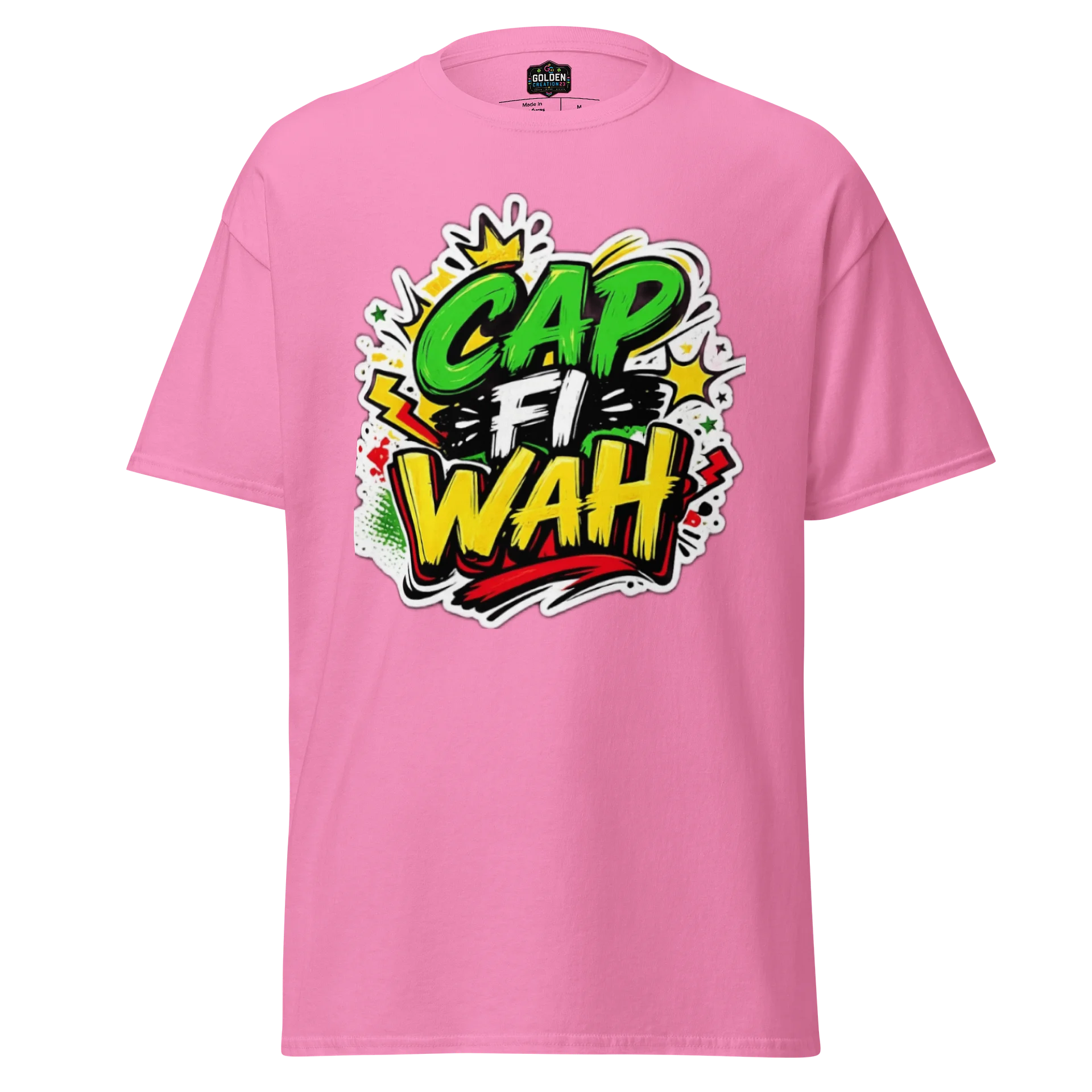 CAP FI WAH Comic Burst Tee product image (1)