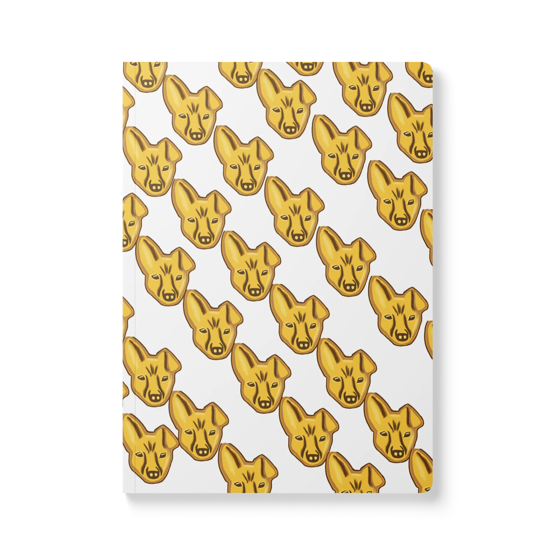 Golden Pixel Notebook product image (1)