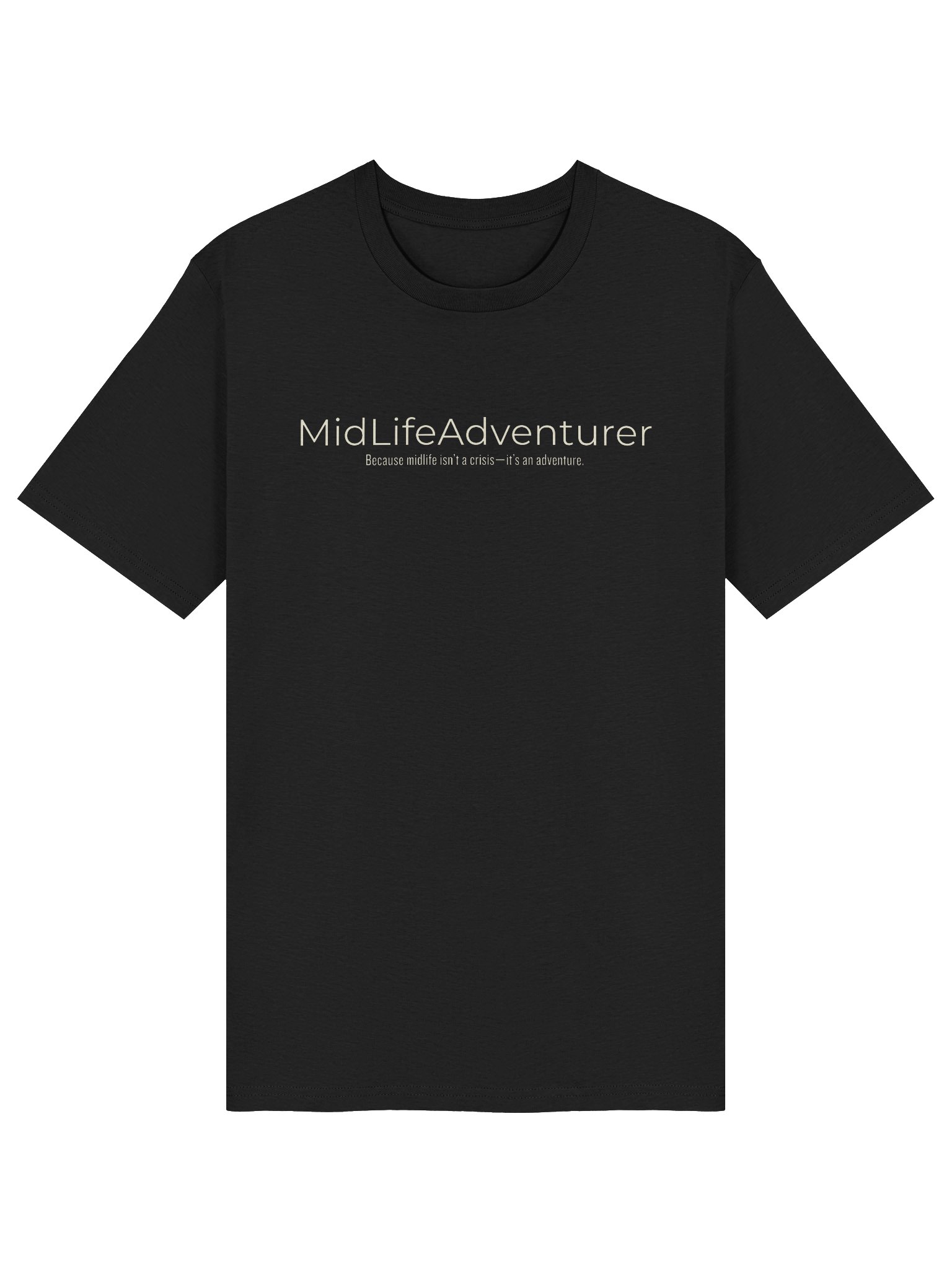 MidLifeAdventurer Plain Tee- Darks product image (14)