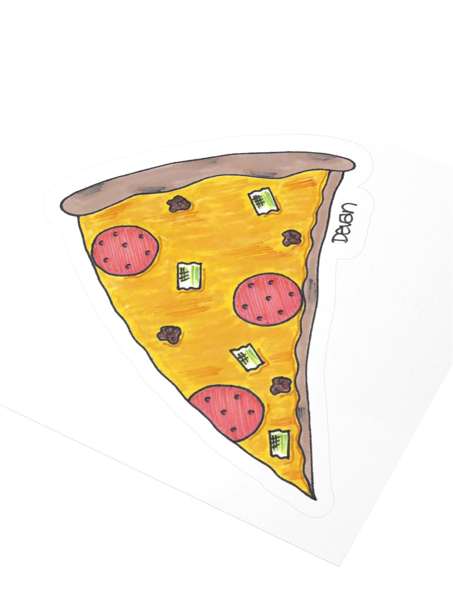 Supreme Pizza Sticker product image (3)