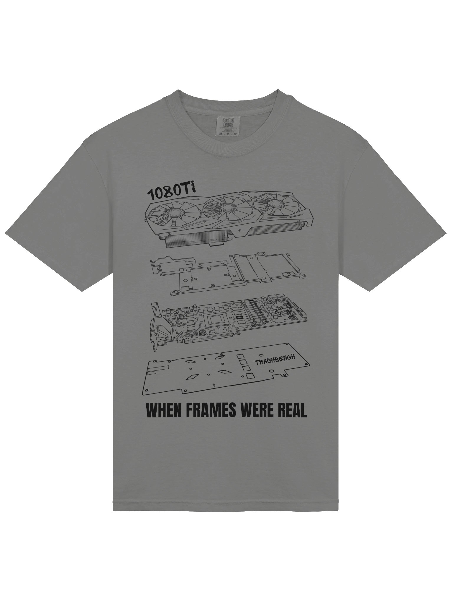 1080 Ti Strix — When Frames Were Real Tee product image (23)