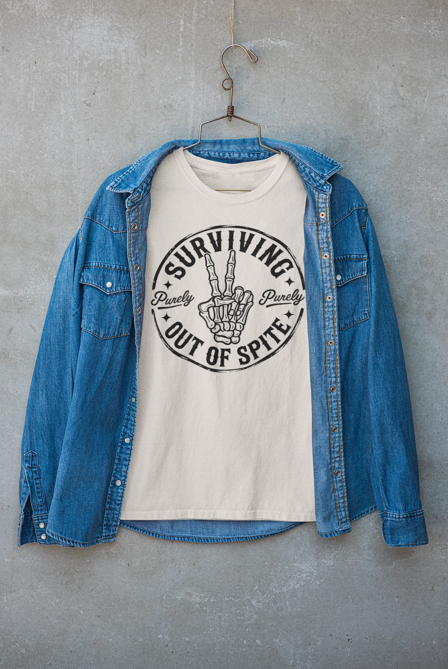 Surviving Purely Out of Spite Tee product image (3)