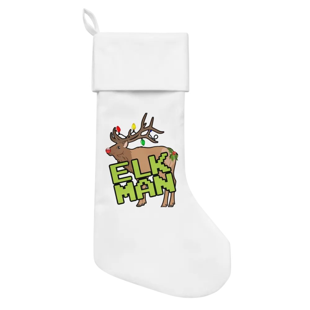 CHRISTMAS ELK MAN STOCKING!!! product image (1)
