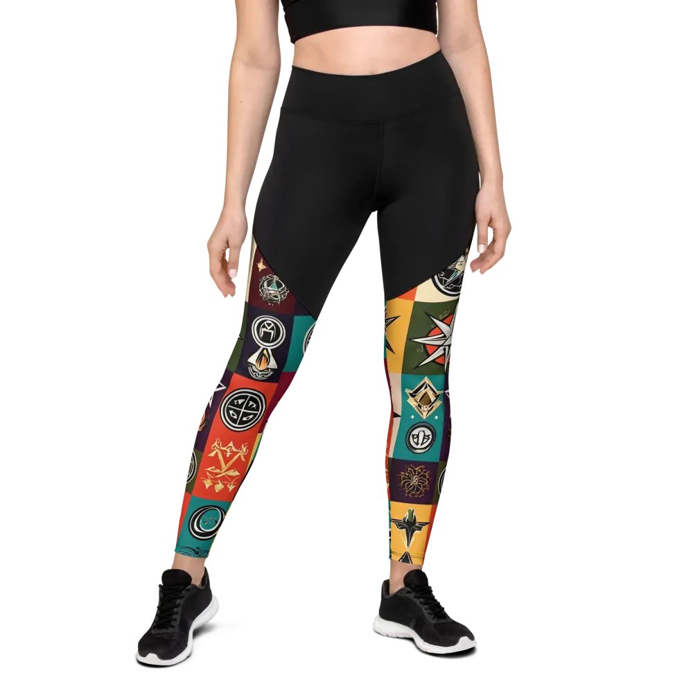Symbology Black Top Leggings with Pocket product image (1)