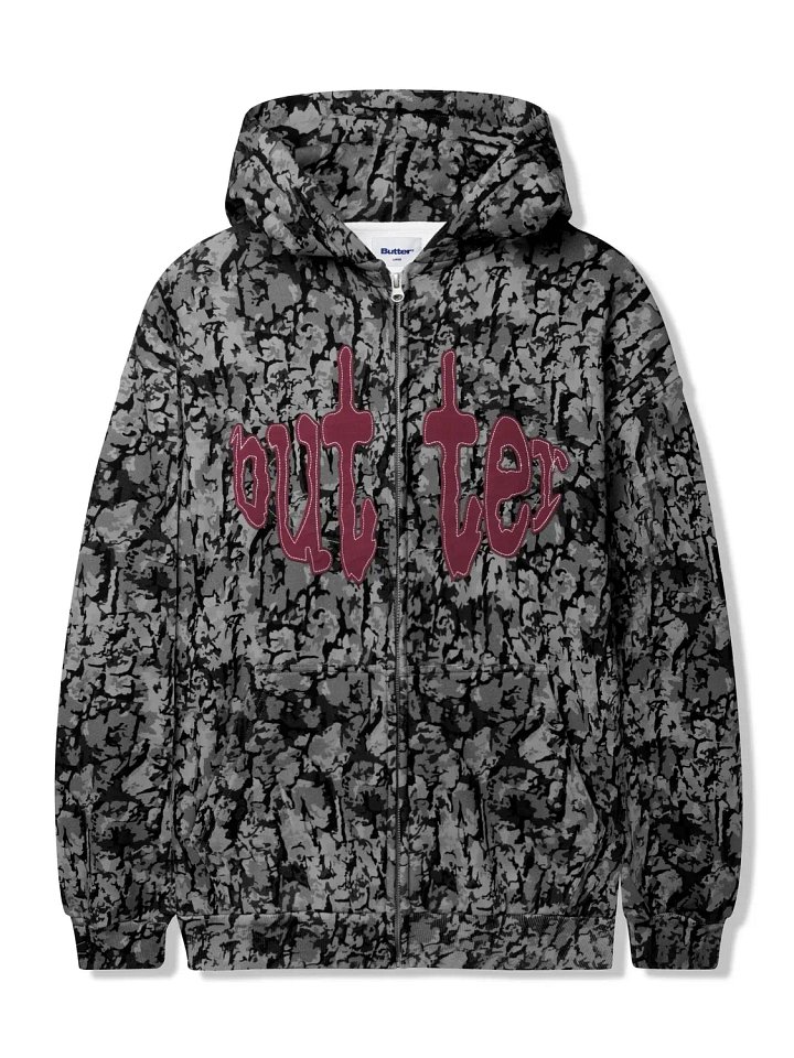 Frenzy Zip-Thru Hood, Grey Camo product image (1)