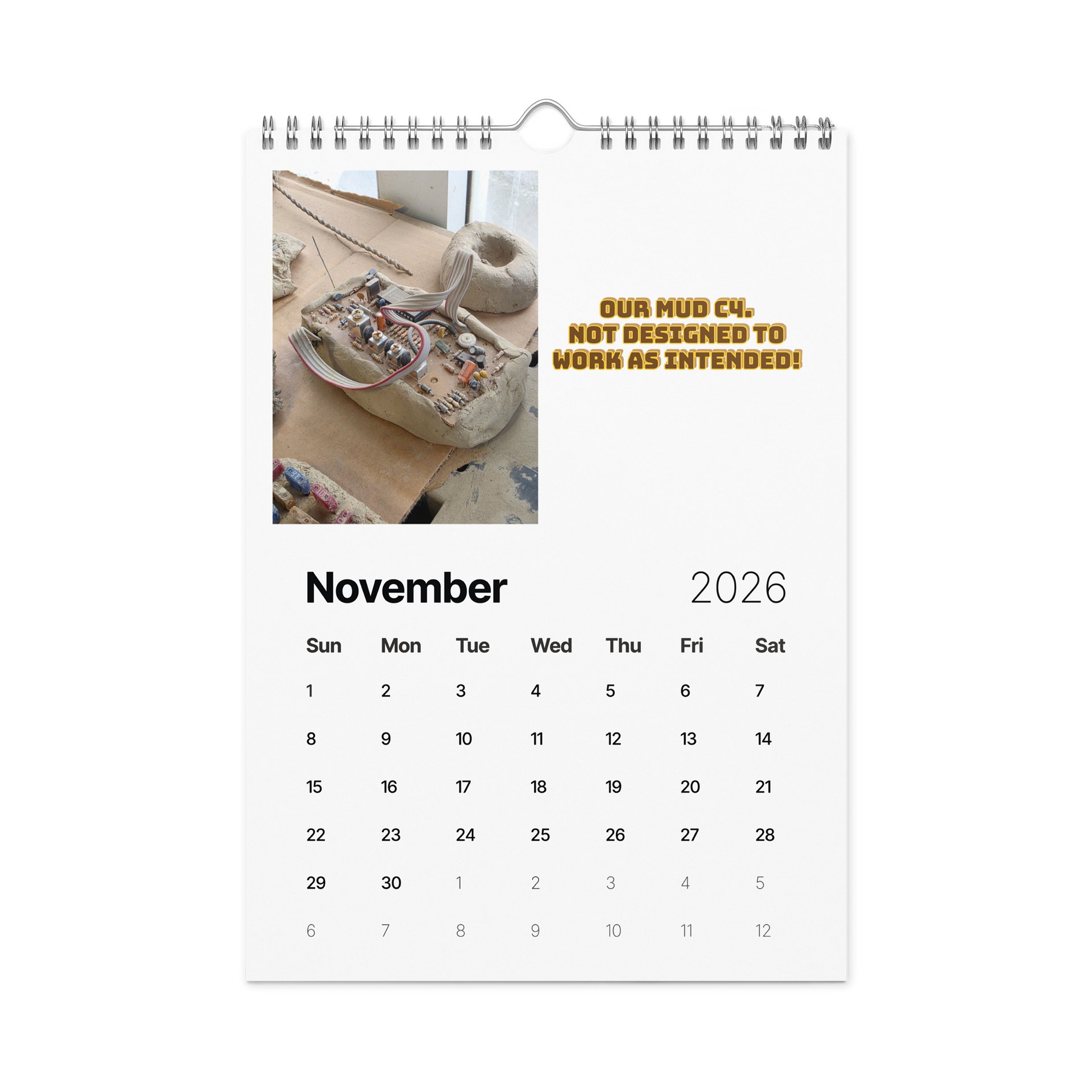 Mud Museum Calendar product image (11)