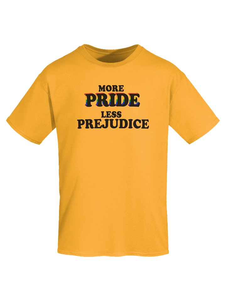 T-SHIRT - MORE PRIDE LESS PREJUDICE product image (1)