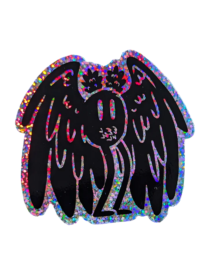 Glitter Mothman Sticker product image (2)
