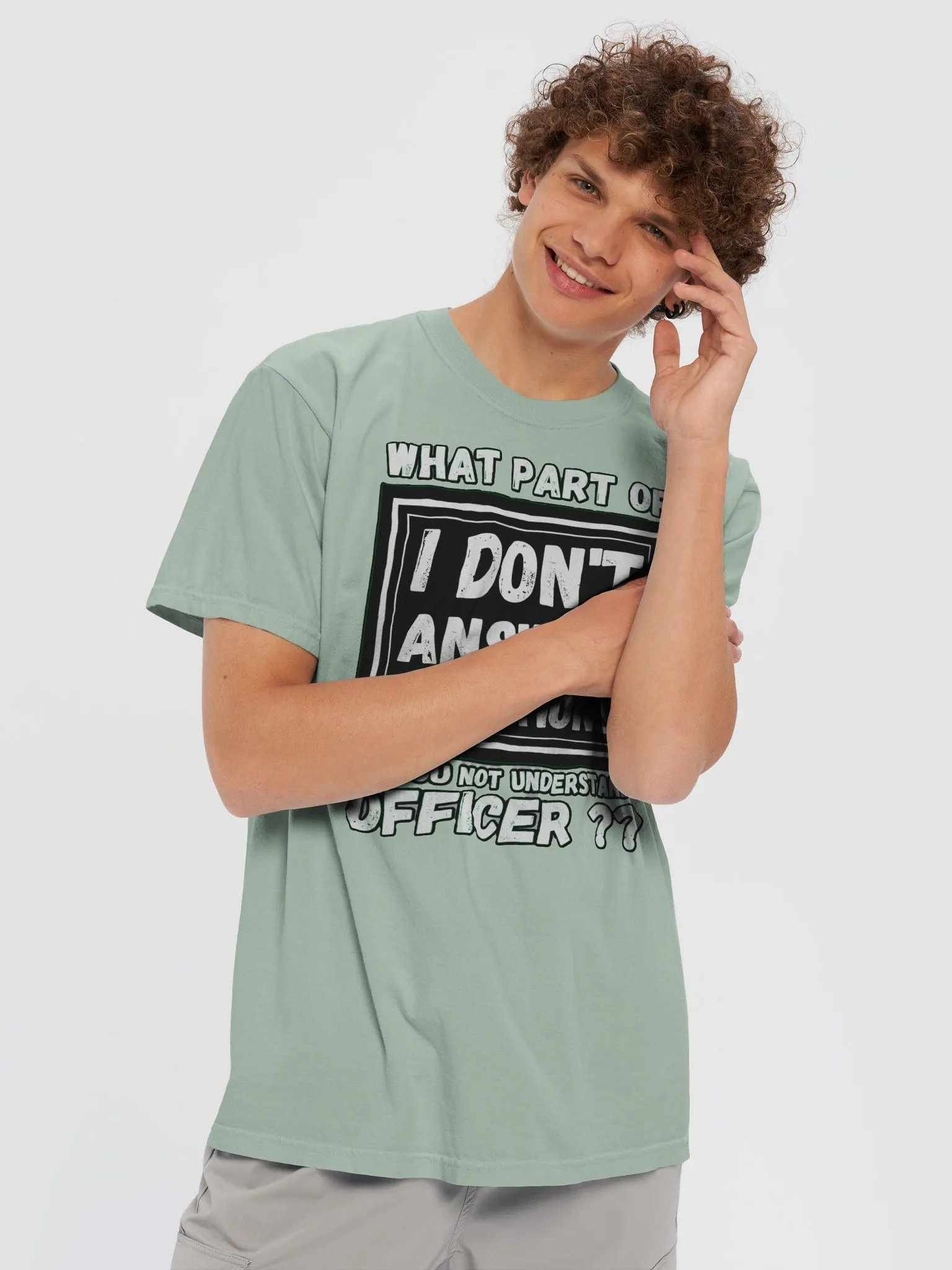 I DON'T ANSWER QUESTIONS product image (60)