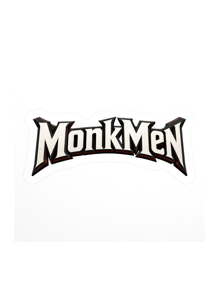 MonkMen Logo Sticker product image (1)