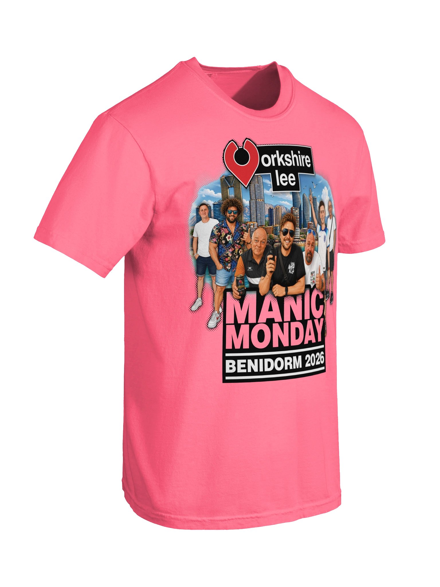 Manic Monday 2026 Comfort T-Shirt (The Lads version) DTFx print product image (6)