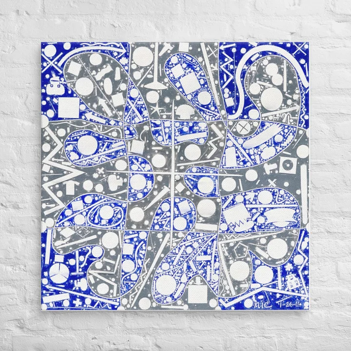Cartoon Crankshaft (2011) on canvas (36" x 36") product image (2)