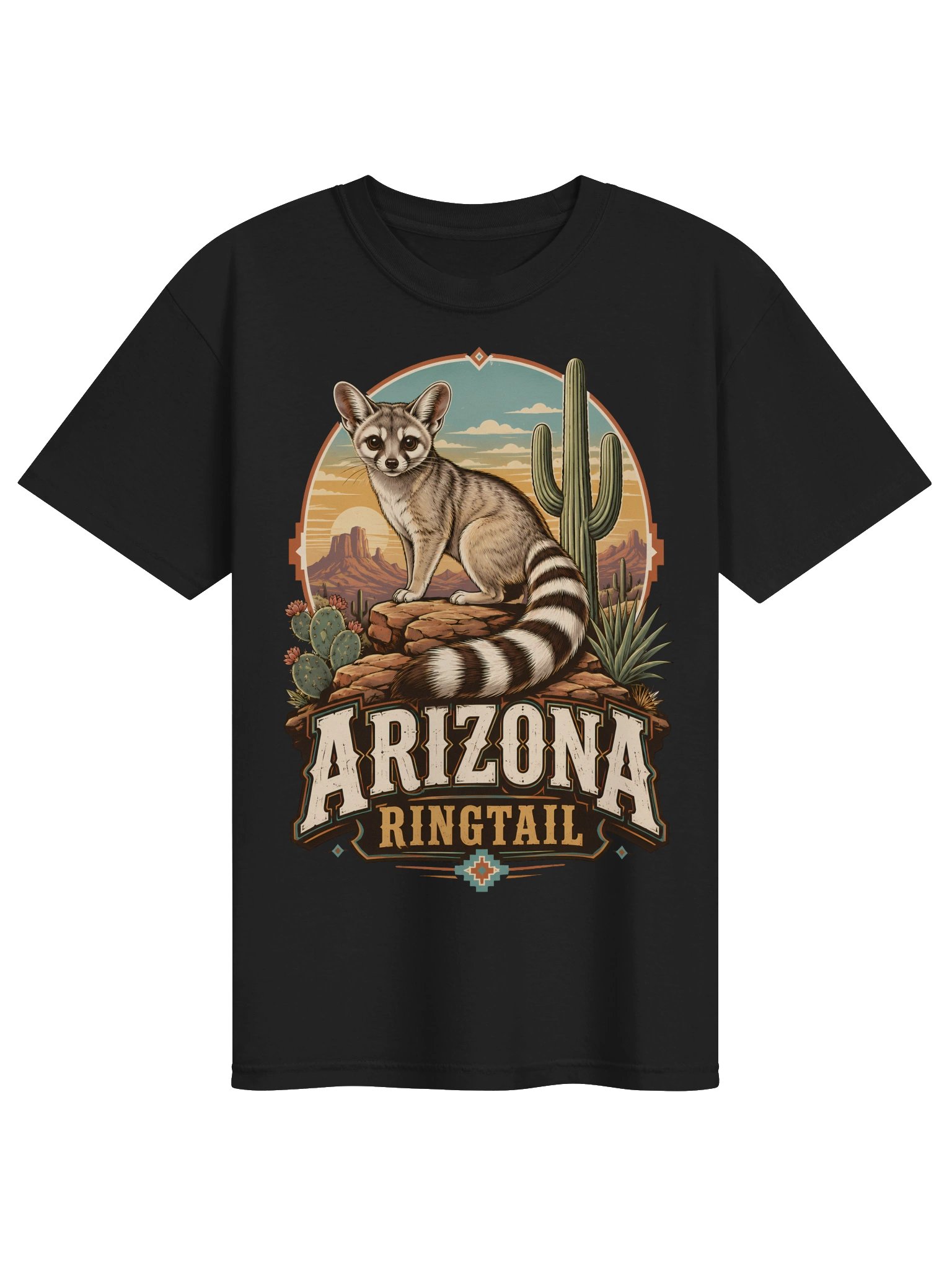 Arizona Ringtail Desert Graphic Tee product image (6)