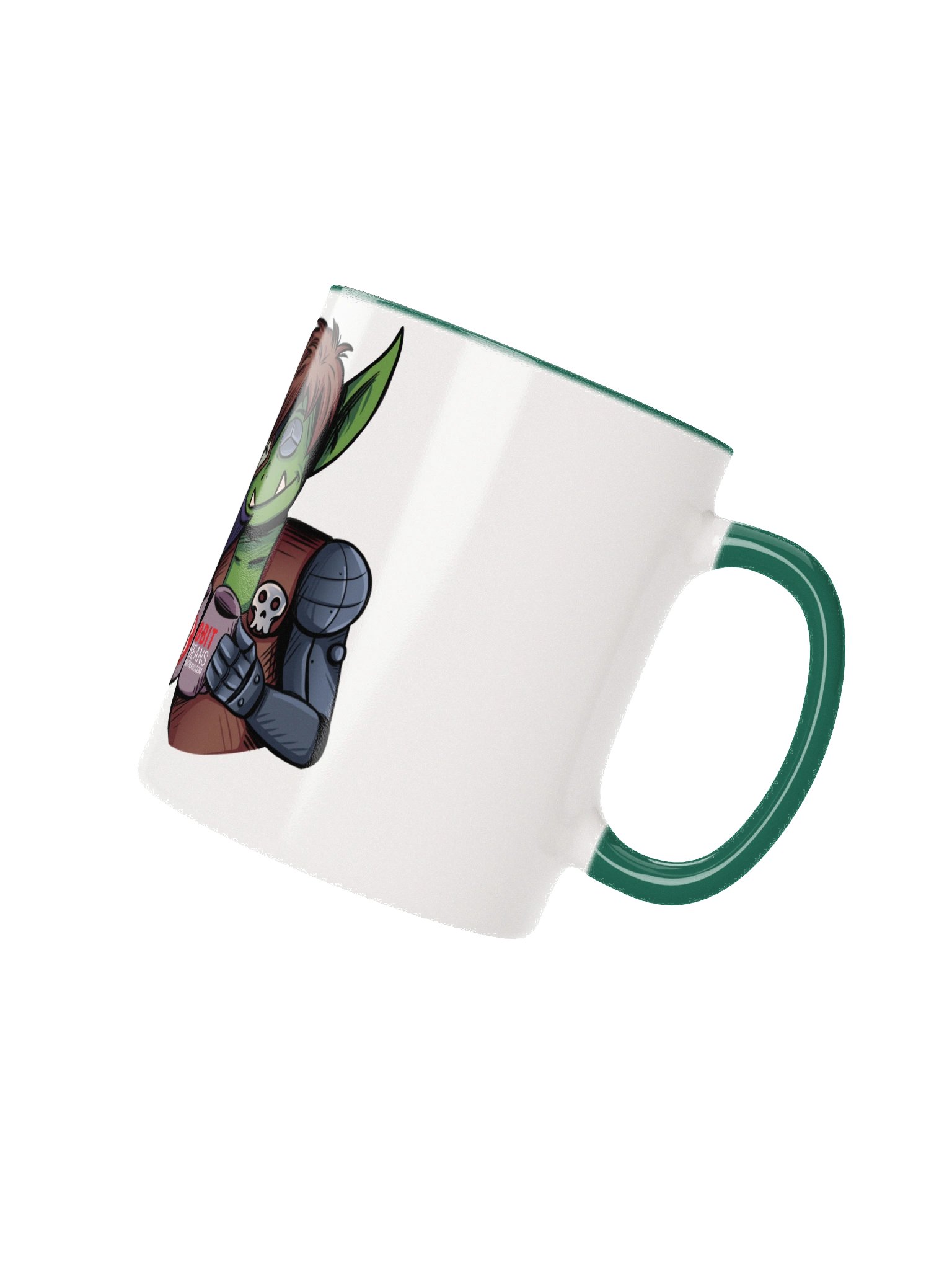 8-Bit Beans Ceramic Mug (Tweek Green) product image (3)