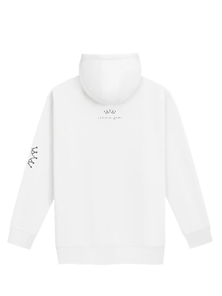 Crowned Royal Panda Unisex Hoodie(B/W Logo) product image (17)