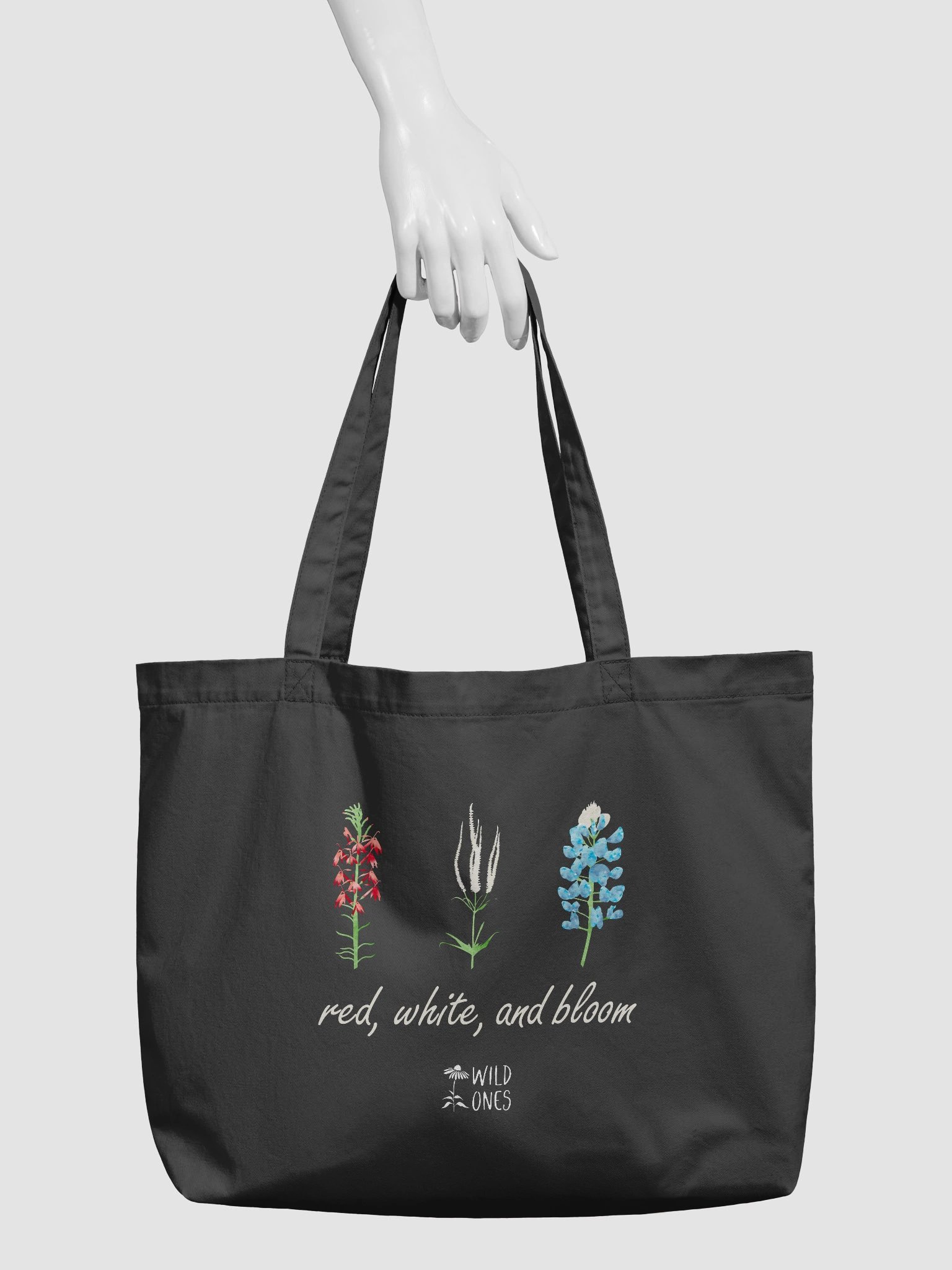 Red, White, and Bloom (Tote Bag) product image (3)