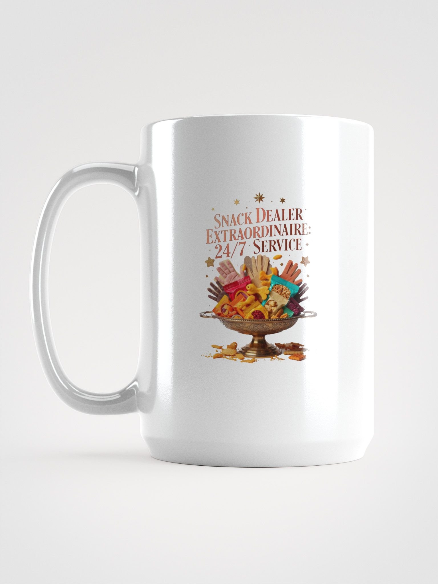 Snack Dealer Extraordinaire mug | 24/7 Service Funny Mom Humor Gift product image (1)