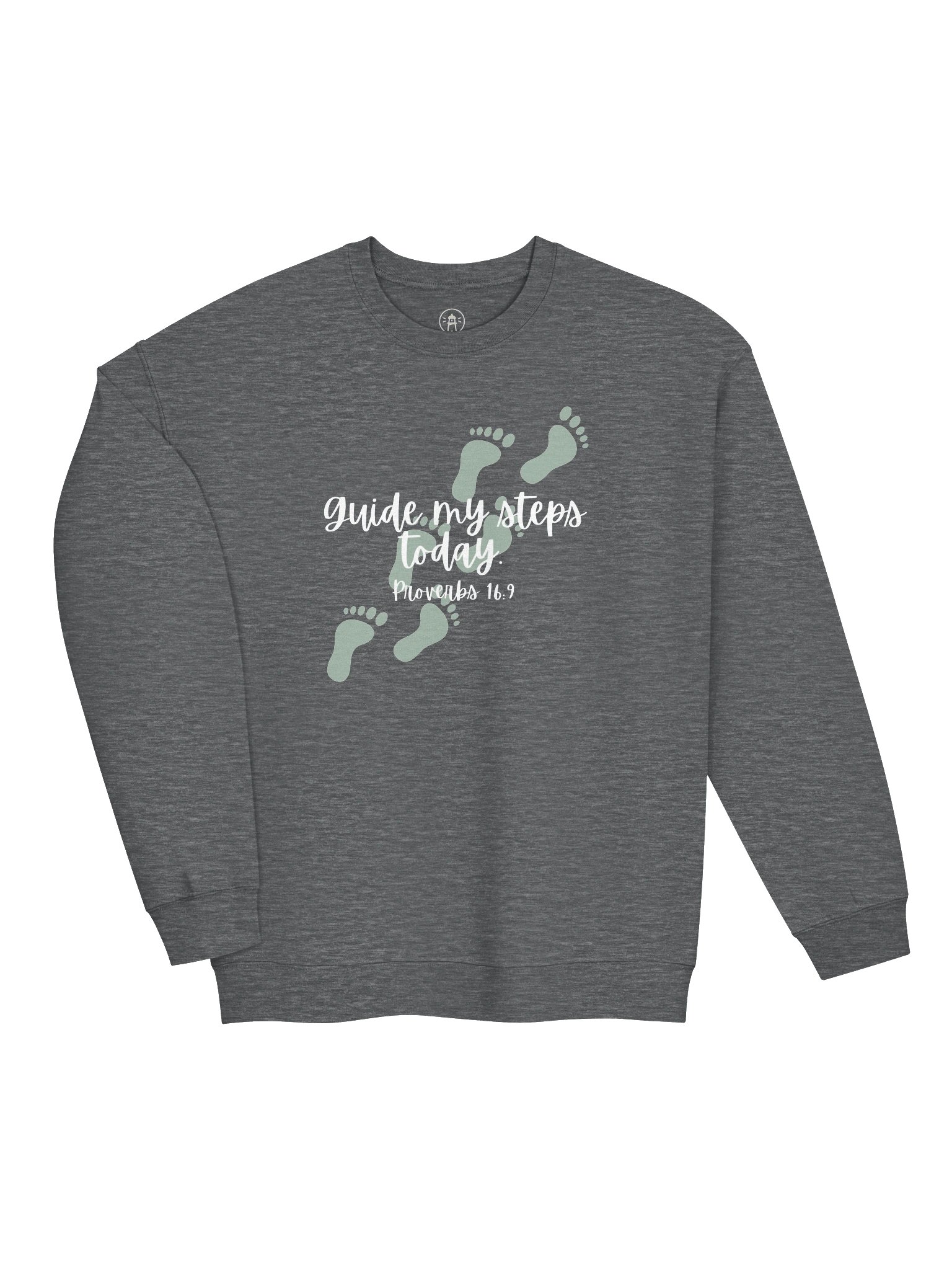 Guide My Steps Today — Dark Classic Crewneck Sweatshirt product image (24)