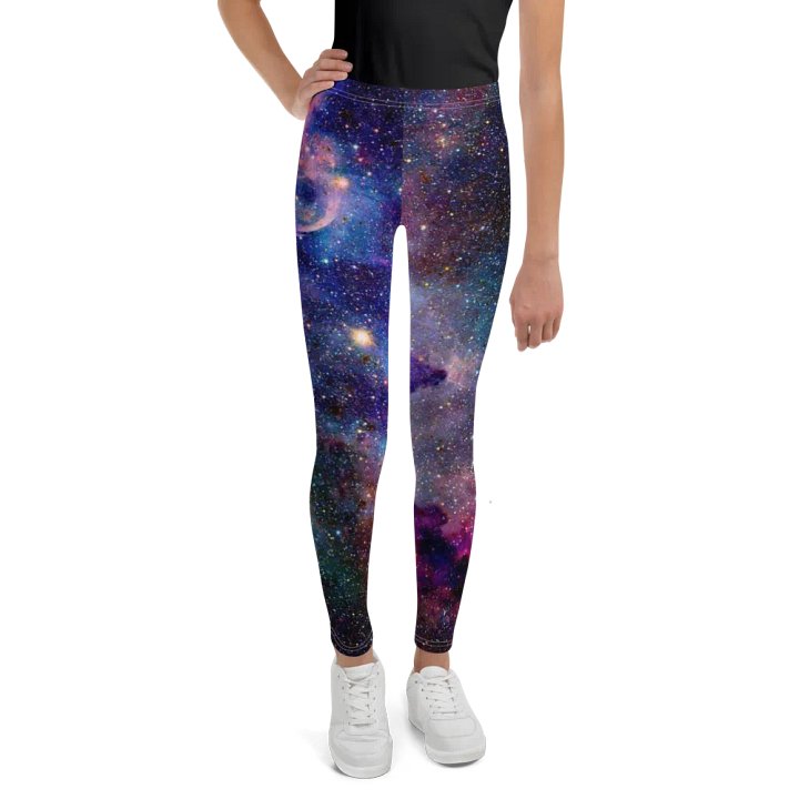 Leggings für Jugendliche mit Allover-Print, Galaxy1 product image (1)