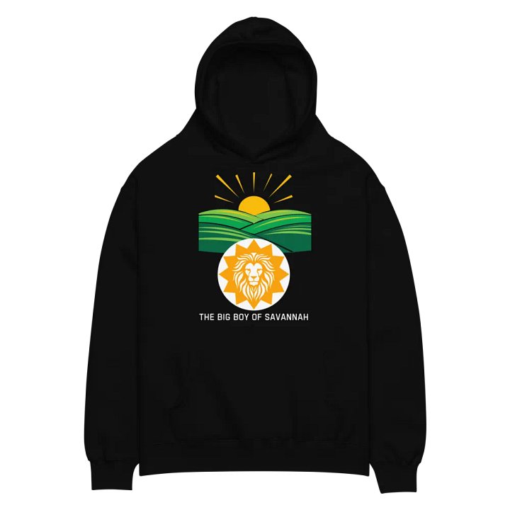 Lionheart Sunset Oversized Hoodie product image (2)
