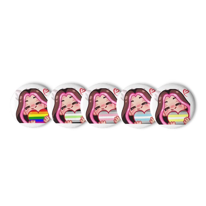 Emilepsi Pride Pins (Set of 5) PART 4 product image (2)
