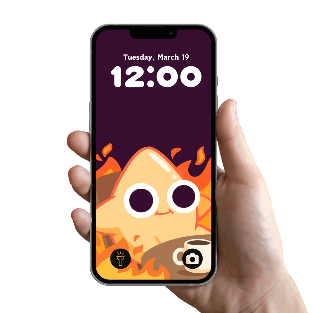 This is fine Phone Wallpaper product image (1)