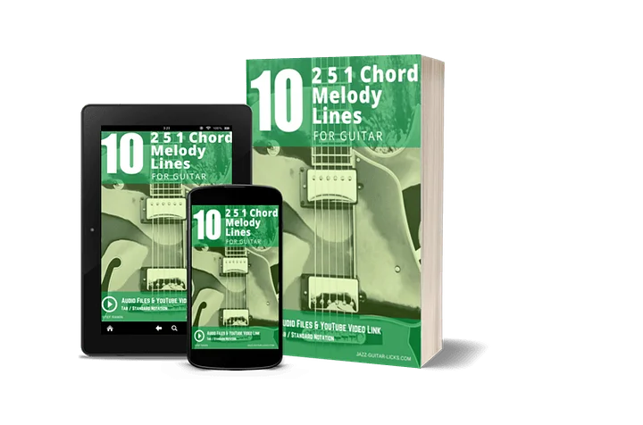 Chord Melody Workout: 10 Essential 2–5–1 Exercises for Guitar product image (2)