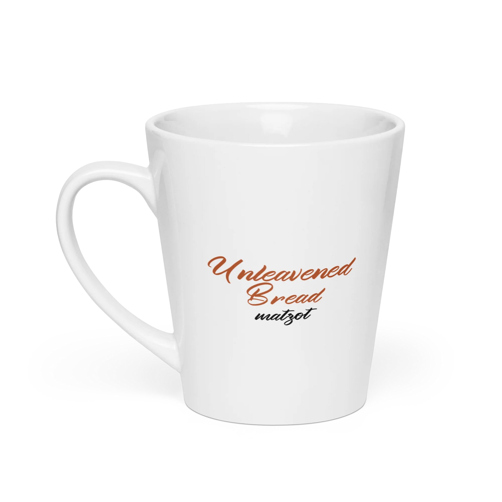 Unleavened Bread | Matzot — Feast Days Latte Mug product image (2)
