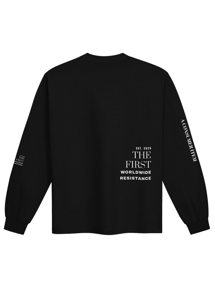 CHILDREN ARE NOT A CONSUMER ITEM UNISEX RELAX FIT PREMIUM LONG SLEEVE product image (2)