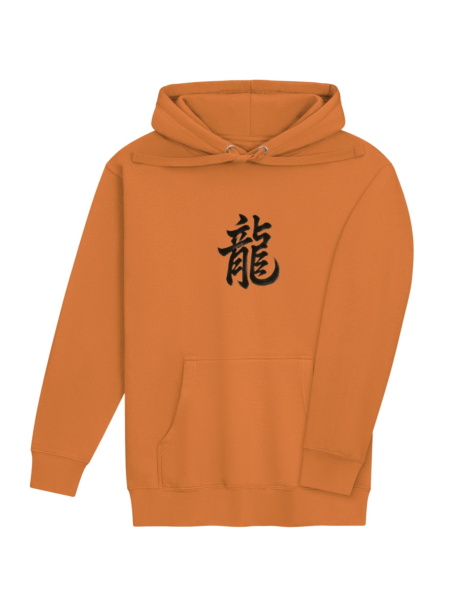 Dragon Omen Kanji Art from a Fallen Sengoku Battlefield - Hoodie - Light Body - Front Print product image (6)