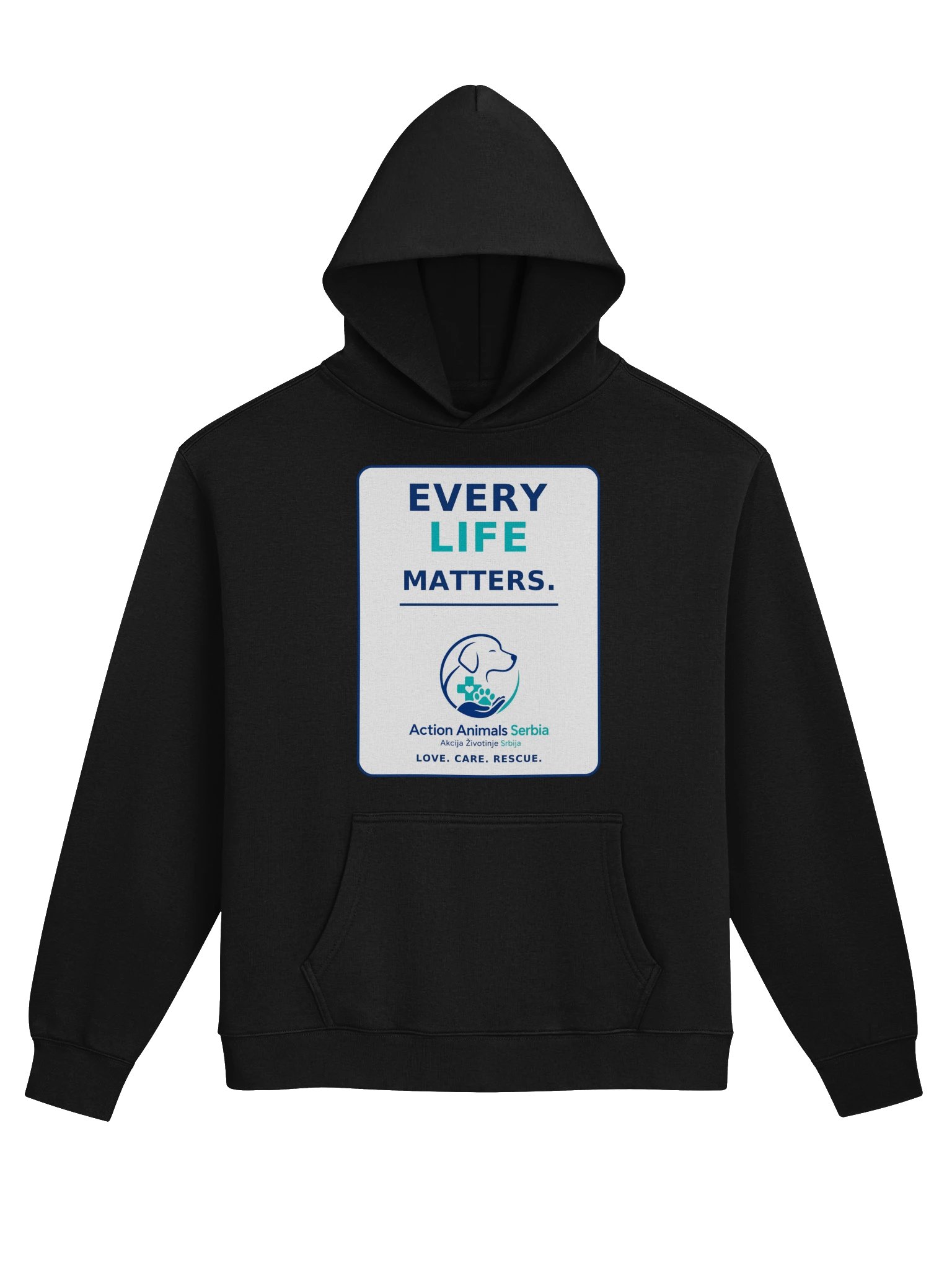 AAS · Every Life Matters – Statement Hoodie product image (1)