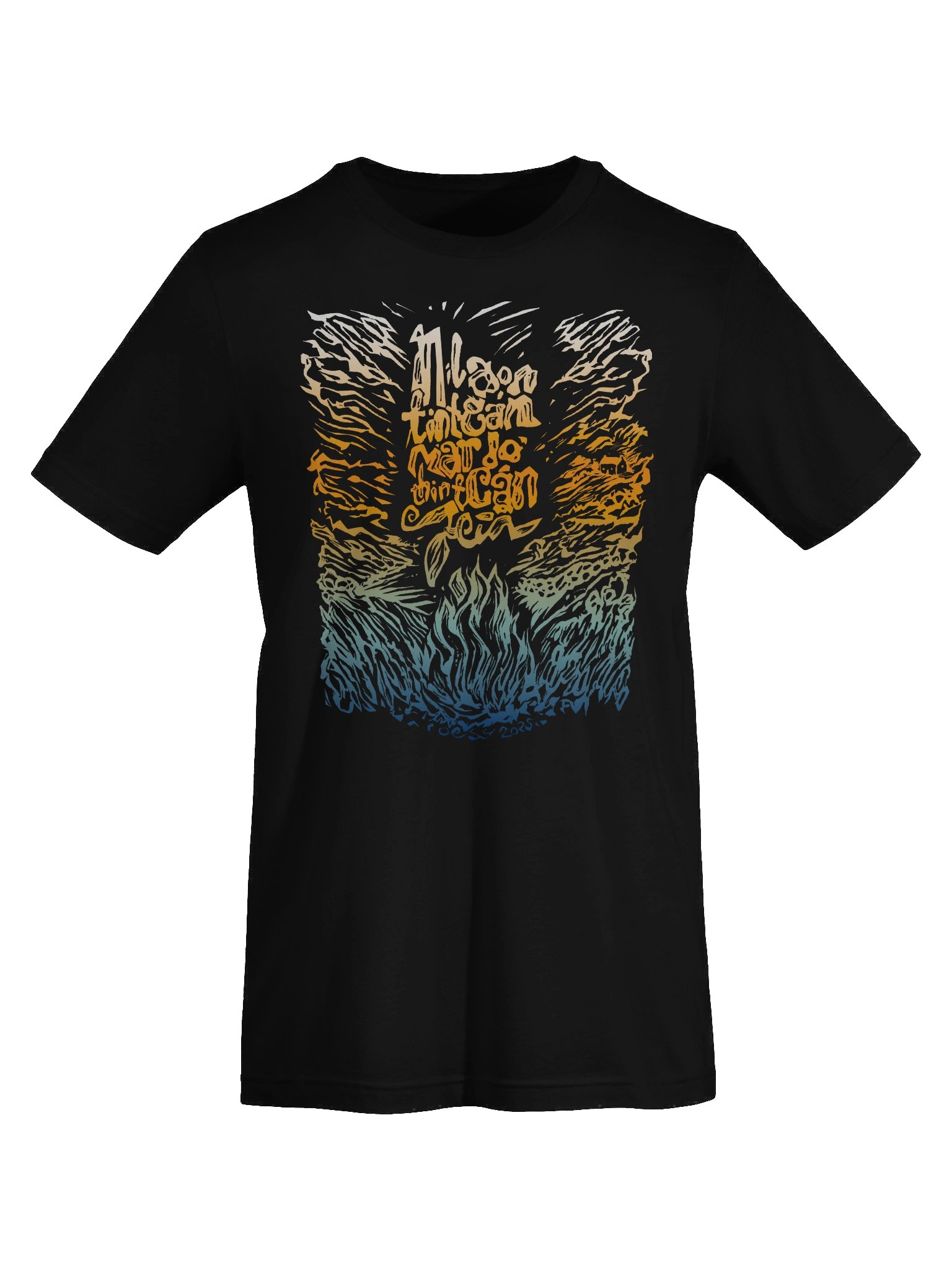 Níl aon tinteán mar do thinteán féin - Colour - Bella+Canvas Supersoft T-Shirt product image (4)