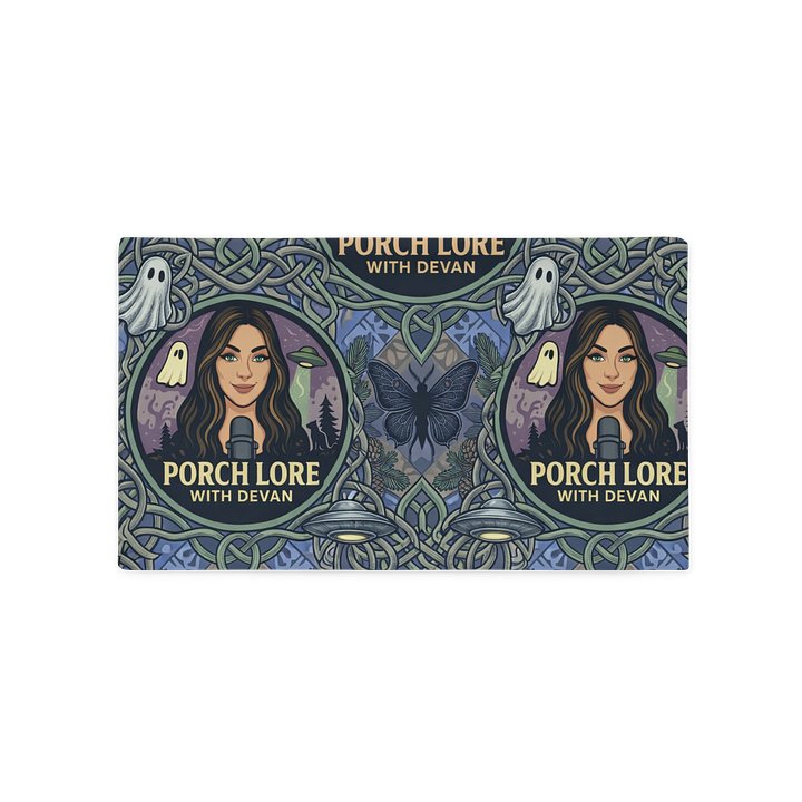 PORCH LORE DEVAN PERIWINKLE MOTH PILLOW CASE product image (5)