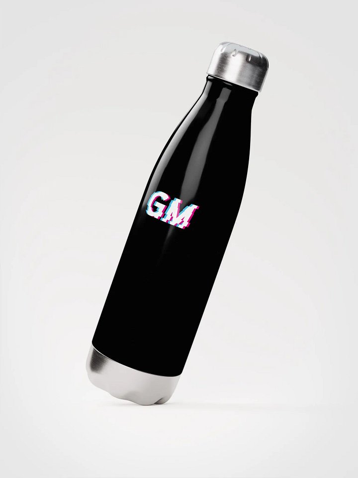 GM Black Stainless Steel Water Bottle product image (2)