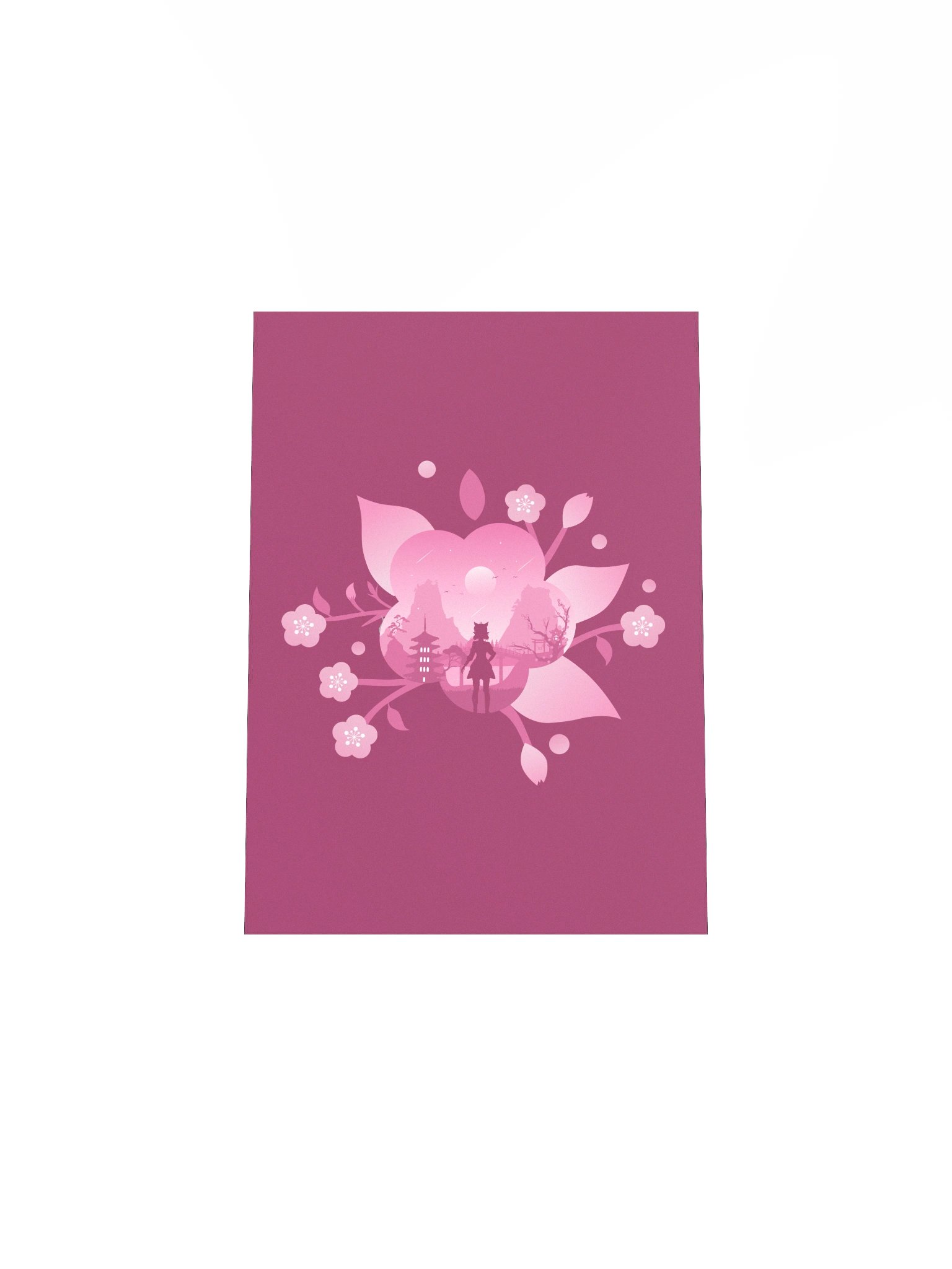 Subtle Plum Poster product image (4)