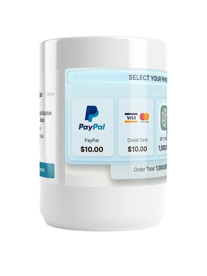 GPT TOKENS Accepted Here Mug | AI Economy Collection product image (2)