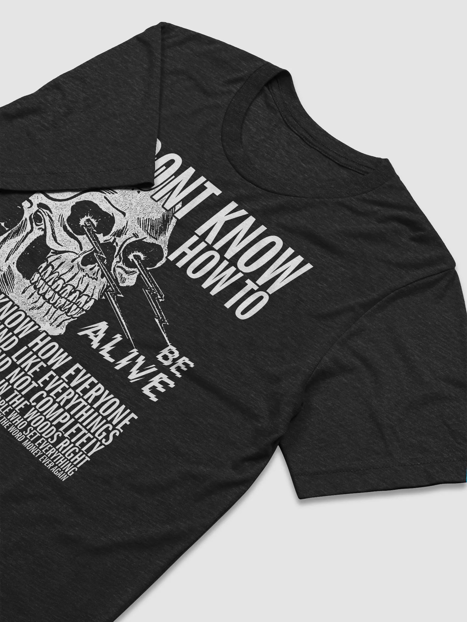 I DONT KNOW HOW TO BE ALIVE - TRIBLEND product image (3)