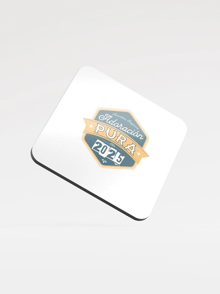 Posavasos Adoración Pura 2025 | Diseño Vintage Estilo Emblema | Asamblea Regional de los testigos de Jehová product image (2)