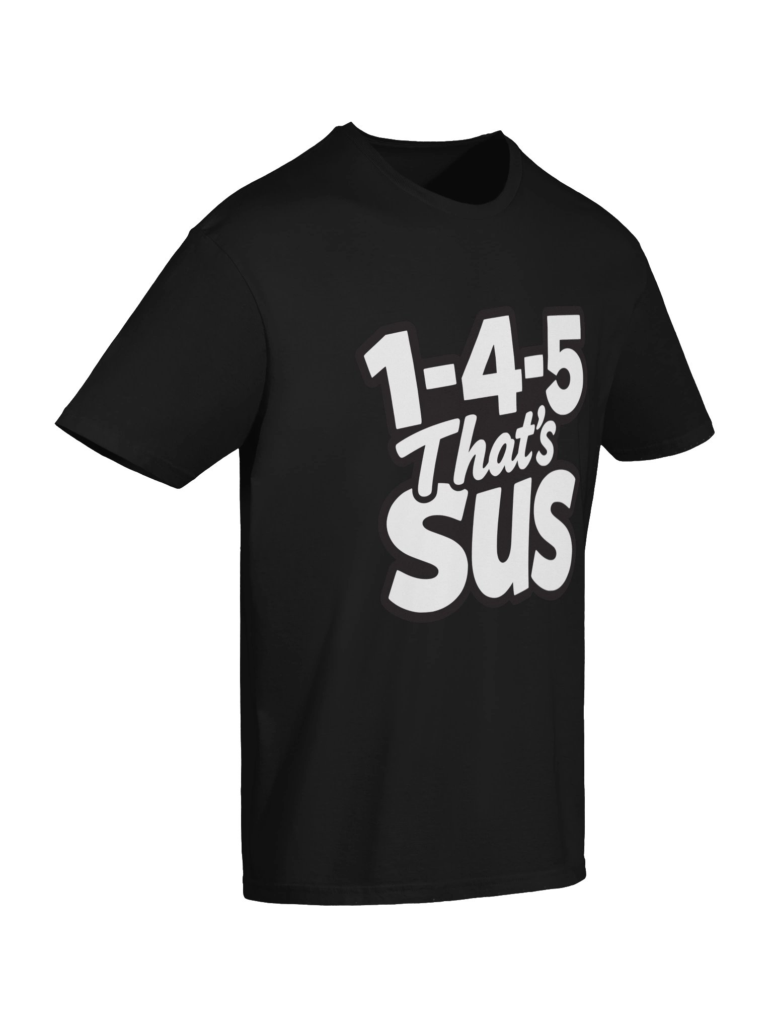 1-4-5 That's Sus Chord Pun T-Shirt | Music Theory Funny Musician Gift product image (7)