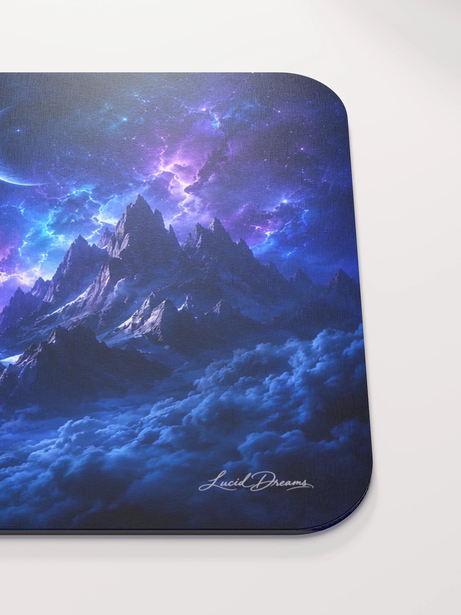 Crescent over the Blue Mountains Mousepad product image (5)