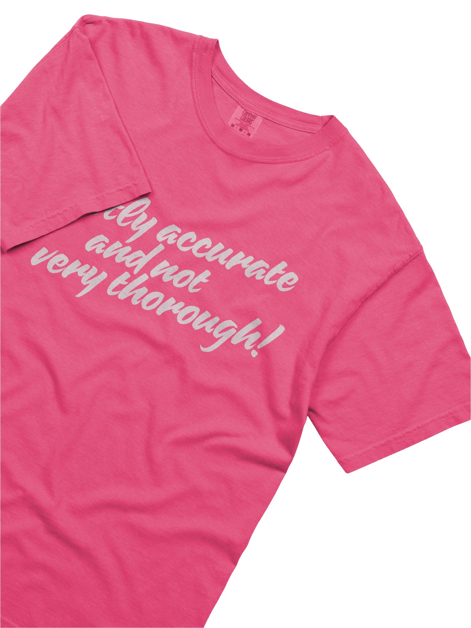 Mostly Accurate T Shirt 5 product image (35)