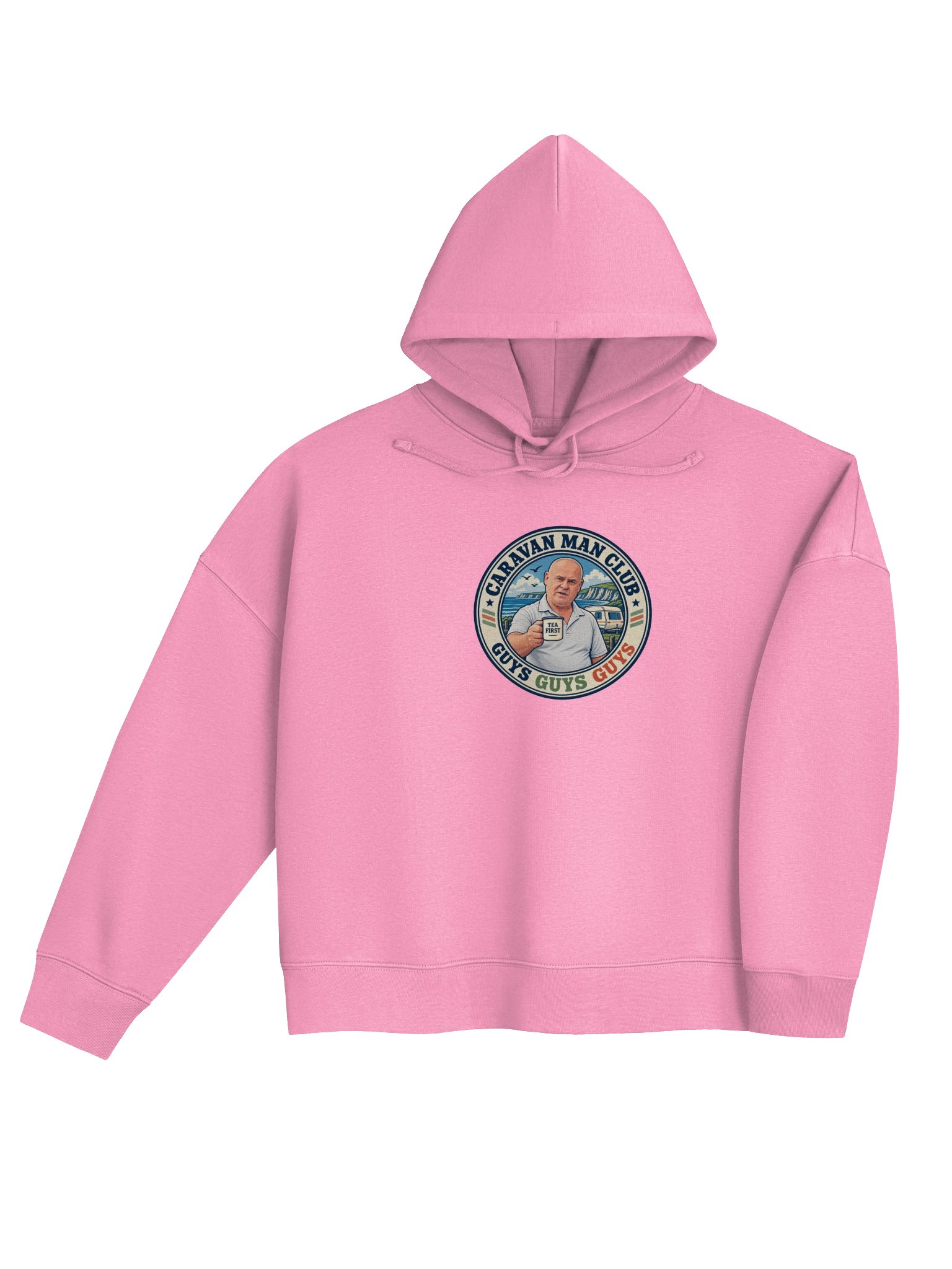 Guys Guys Guys | Women’s Pink Hoodie product image (4)