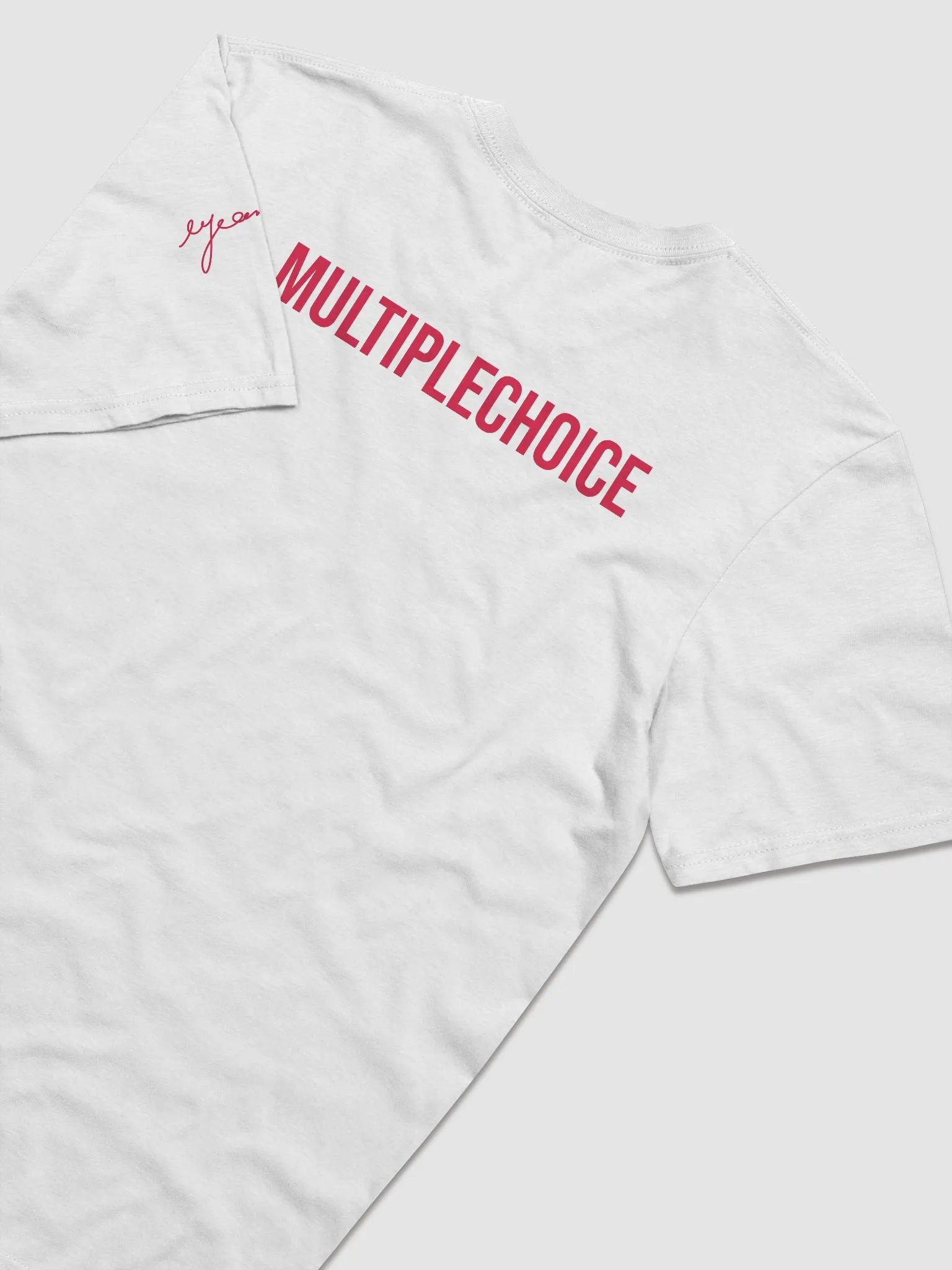 MULTIPLECHOICE White Tee product image (4)